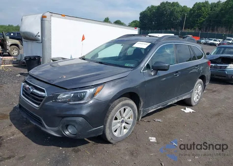 2018 Subaru Outback 2.5I Premium z USA, uszkodzony, nr VIN 4S4BSACC7J3394431